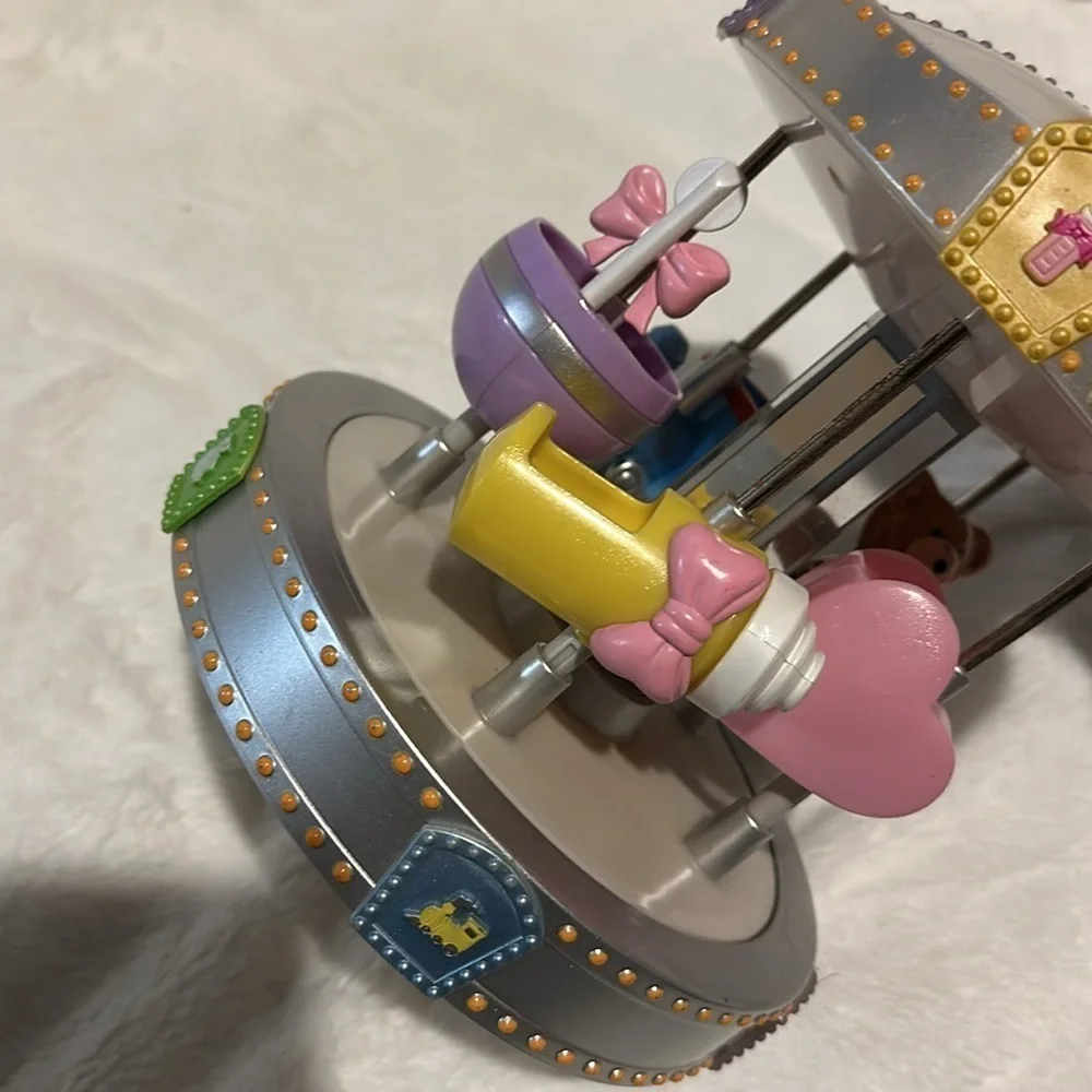 MGA Entertainment Carousel Merry Go Round Windup 5sies Quintuplets Nursery Decor